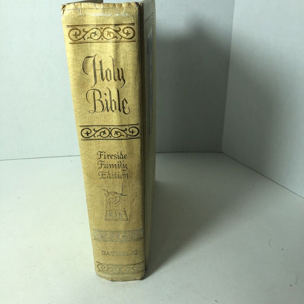 The New American Bible Holy Fireside Family Edition Catholic NAB 1971 1972 B - Picture 2 of 15